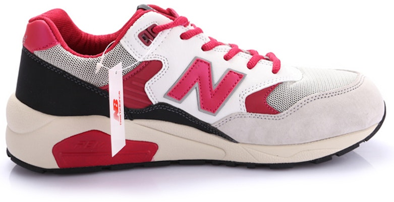 New Balance NB 580 低幫 跑步鞋 男女同款 灰紅色 Order New Balance NB 580 低幫 跑步鞋 男女同款 灰紅色