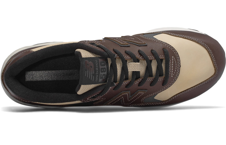 Lookbook New Balance 580 Low Top Coklat Lebar 'Brown' CMT580BB