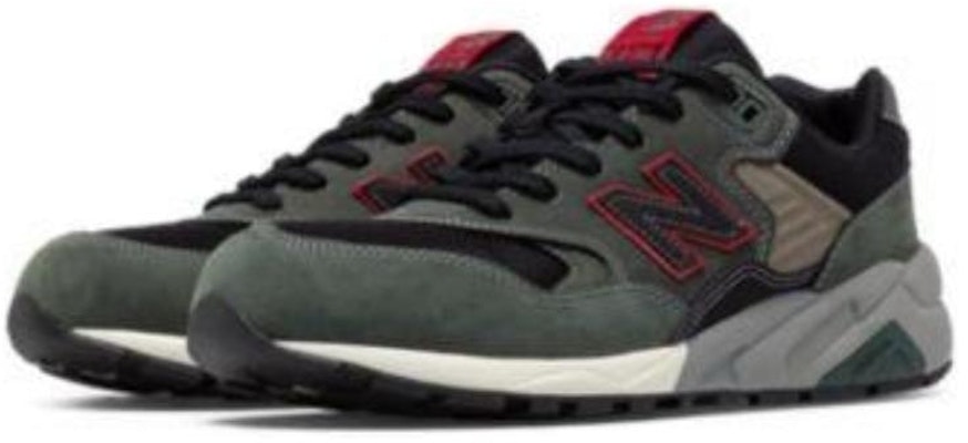 New Balance 580 Low-Top Abu Hitam 'Cement' Series MRT580GC Lookbook New Balance 580 Low-Top Abu Hitam 'Cement' Series MRT580GC