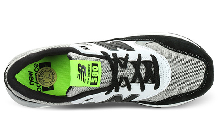 Lookbook New Balance 580 Low-Top AbuHitam 'Hitam Abu' MRT580KD