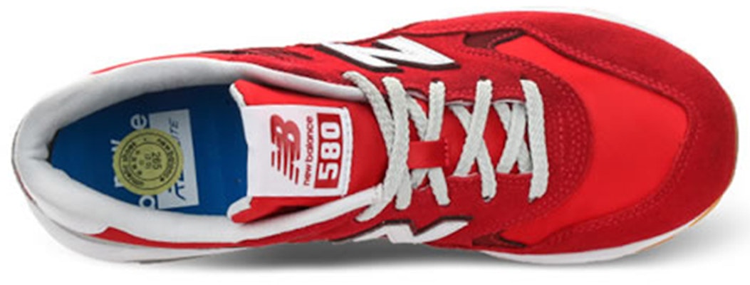 뉴발란스 580 레드/그레이 로우탑 (New Balance 580 Red/Grey Low Top) MRT580MB Lookbook 뉴발란스 580 레드/그레이 로우탑 (New Balance 580 Red/Grey Low Top) MRT580MB