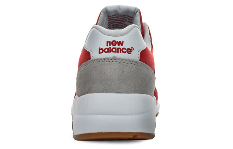 Shop 紐巴倫 580系列 輕便舒適 低筒跑鞋 男女同款 紅灰色