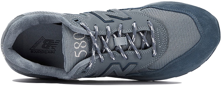 New Balance NB 580 復古 防滑透氣 低筒 跑步鞋 男女同款 霧藍色 Lookbook New Balance NB 580 復古 防滑透氣 低筒 跑步鞋 男女同款 霧藍色