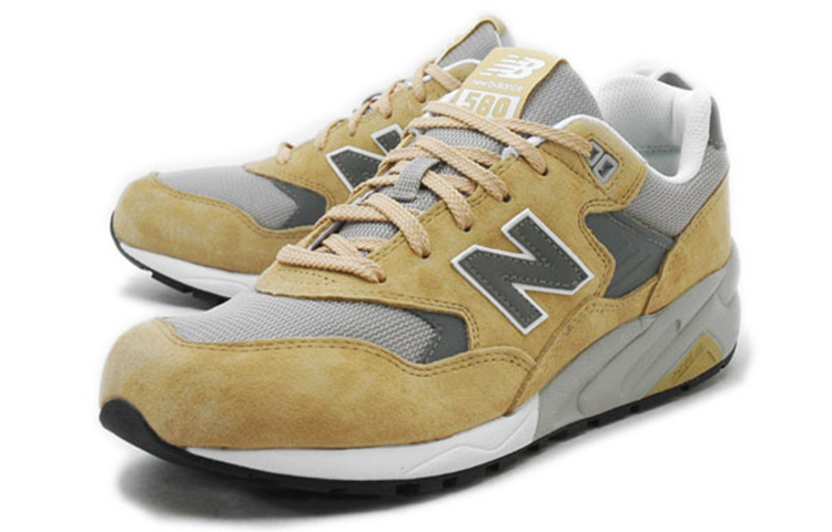 Order New Balance 580 Seri Retro Kasual Kuning Abu-Abu MRT580BE