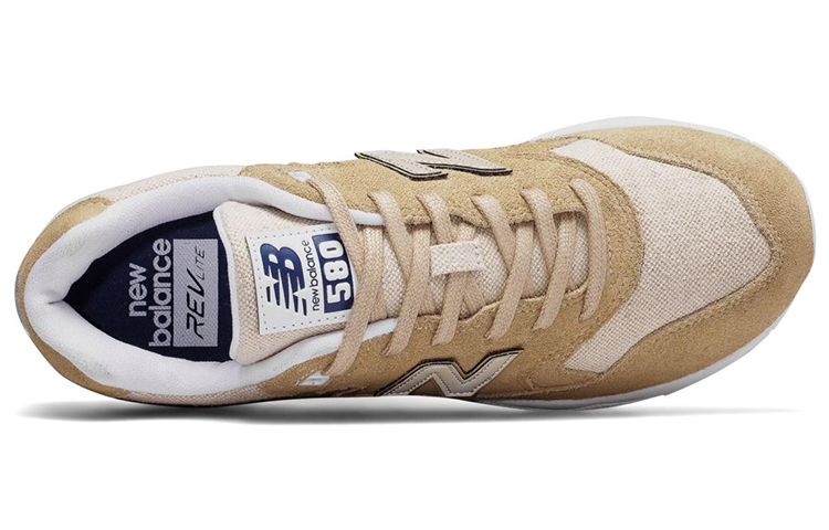 Lookbook New Balance 580 Zapatillas Serie / Marrón 'Amarillo' MRT580EC