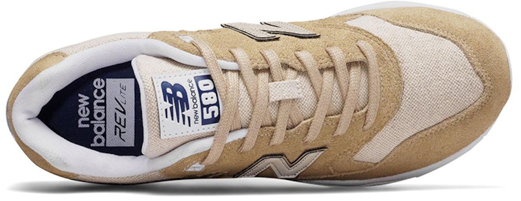 New Balance 580 Zapatillas Serie / Marrón 'Amarillo' MRT580EC Lookbook New Balance 580 Zapatillas Serie / Marrón 'Amarillo' MRT580EC