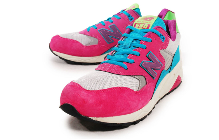 Lookbook New Balance NB 580 低筒 跑步鞋 男女款 彩色