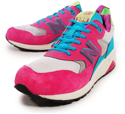 New Balance NB 580 低筒 跑步鞋 男女款 彩色 Lookbook New Balance NB 580 低筒 跑步鞋 男女款 彩色