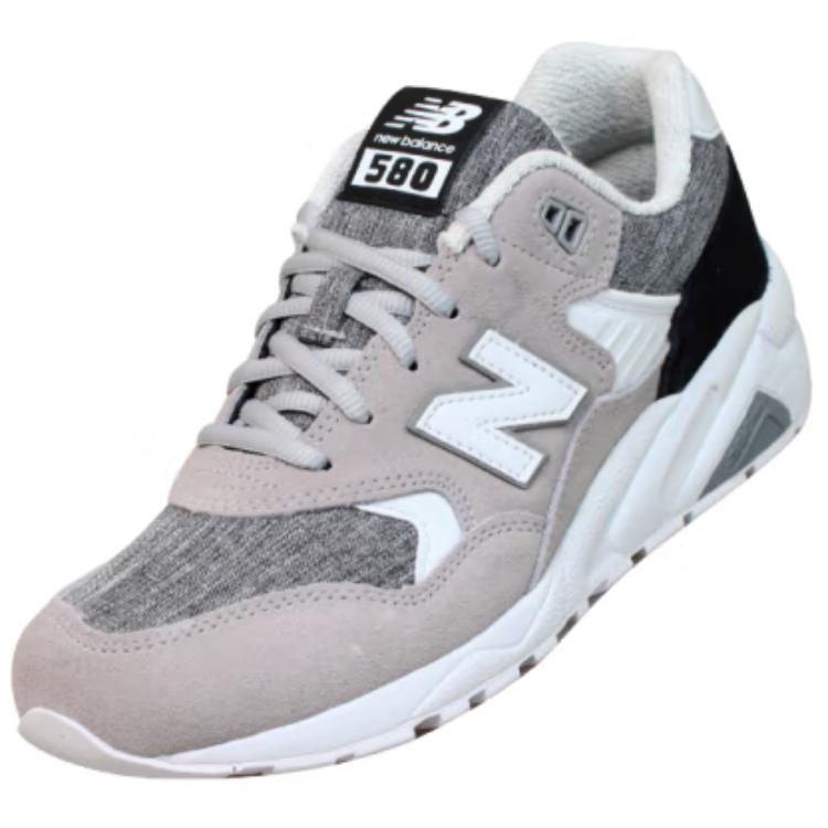 Lookbook 뉴발란스 580 라이트 그레이 (회색/검정) MRT580CF