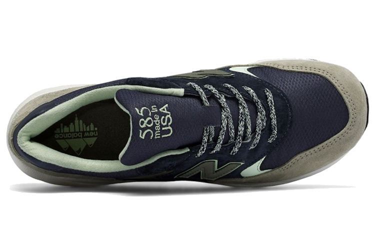 Lookbook New Balance 585 Navy Grey Lelaki Wanita Kasut Sneakers M585TR
