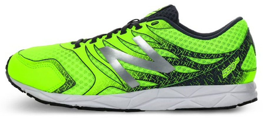 New Balance 590 'Fluorescent Green Black Silver' M590LT5 Buy New Balance 590 'Fluorescent Green Black Silver' M590LT5