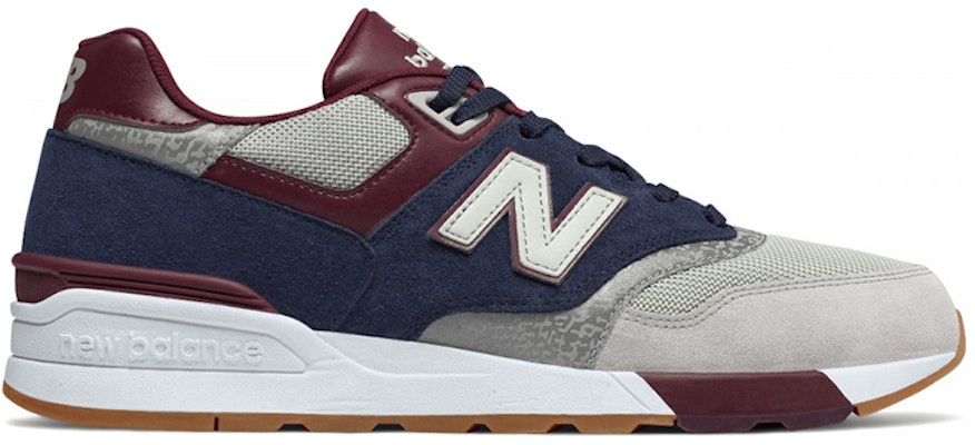 ニューバランス597 グレー/ブルー/レッド ML597GNB Order ニューバランス597 グレー/ブルー/レッド ML597GNB