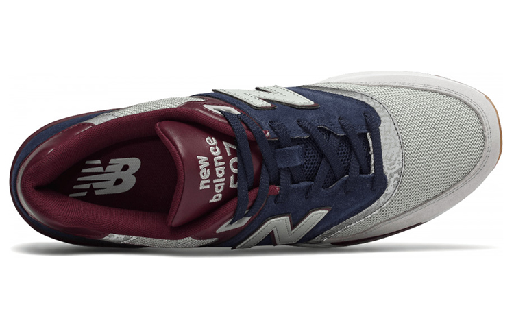 Lookbook 뉴발란스 597 그레이 블루 레드 (New Balance 597 Gray Blue Red) ML597GNB