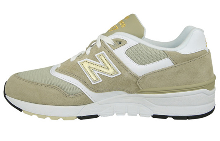New Balance 597 Classic Khaki/White-Gold ML597RSA