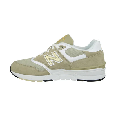 NB 597 Classic Khaki/White-Gold