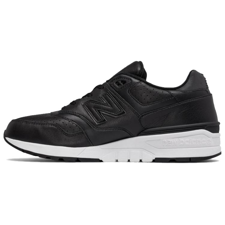 New Balance 597 Leather 'Black White' ML597BLL