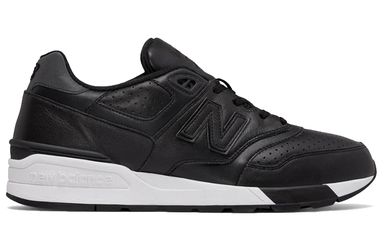Order New Balance 597 Kulit 'Hitam Putih' ML597BLL