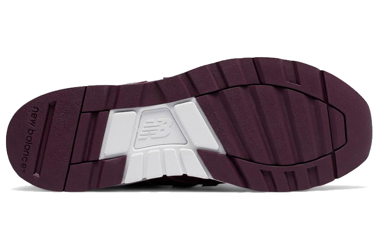 Shop New Balance 597 Kulit 'Merah Anggur Putih' ML597BUL