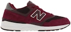 Order New Balance NB 597 復古百搭運動 低幫 跑步鞋 男款 深紅色