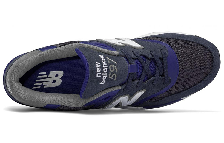 Lookbook New Balance 597 Baskets Série / Bleu ''Noir'' ML597GSA