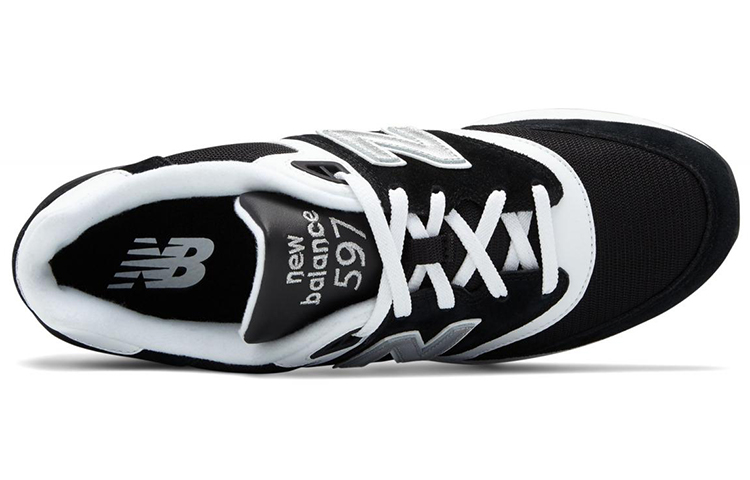 Lookbook New Balance 597 Sneakers Schwarz/Weiß Herrenschuhe ML597RSD