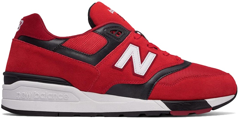 Sneakers New Balance 597 Seri Merah/Hitam ML597GSB Order Sneakers New Balance 597 Seri Merah/Hitam ML597GSB
