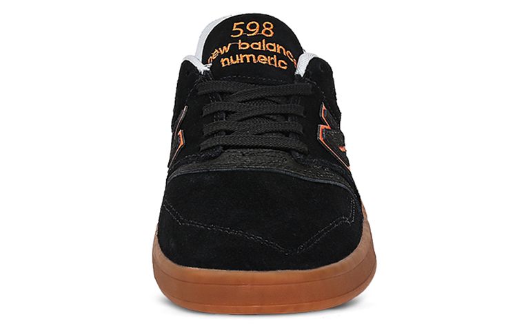 Lookbook New Balance 598 Atmungsaktiv Leicht Strapazierfähig Low-Top Skate-Schuh Schwarz NM598BMG