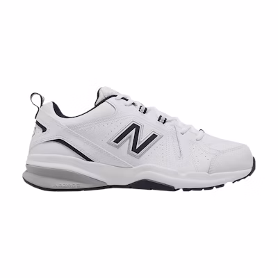 NB 608v5 4E Wide 'White Navy'