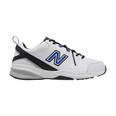 NB 608v5 4E Wide 'White Team Royal'