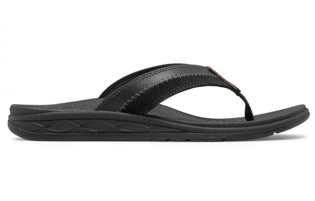 New Balance 6100 Series Pinnacle Minimalistic Casual Flip-Flops Black 'Cement' MR6100BK Order New Balance 6100 Series Pinnacle Minimalistic Casual Flip-Flops Black 'Cement' MR6100BK