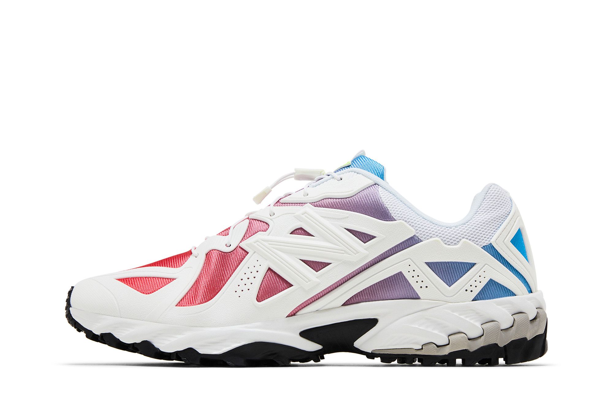 Lookbook ニューバランス 610 白/ガルフ赤/コースタル青 ML610DD