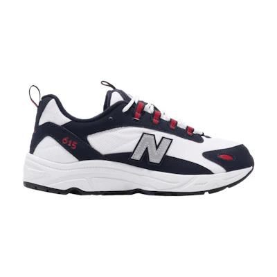 NB 615 'White Navy Red'