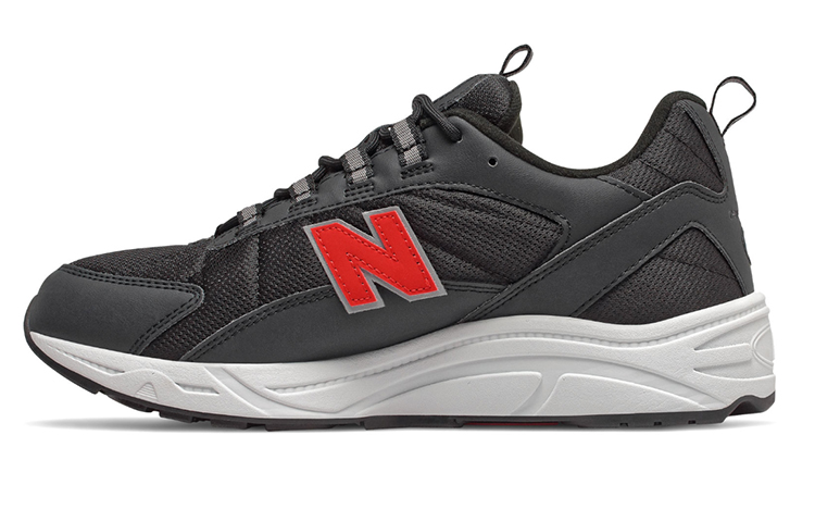 Buy New Balance 615 D-Wide Hitam/Merah ML615DB