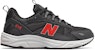 New Balance 615 D-Lebar Hitam/Merah ML615DB