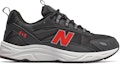Order New Balance 615 D-Lebar Hitam/Merah ML615DB