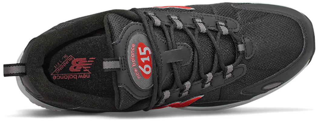 New Balance 615 D-Wide Nero/Rosso ML615DB Lookbook New Balance 615 D-Wide Nero/Rosso ML615DB