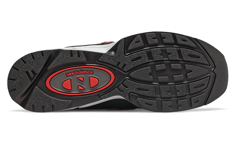Shop New Balance 615 D-Wide Nero/Rosso ML615DB