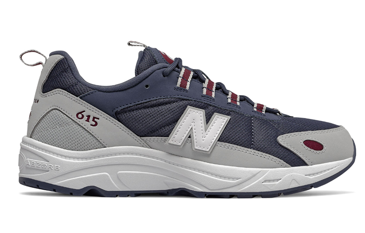 Order New Balance 615 D-Wide Grijs/Blauw ML615DC