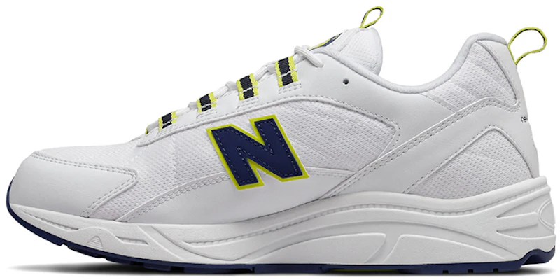 New Balance 615 D-Wide Bianco/Blu/Giallo ML615DA Buy New Balance 615 D-Wide Bianco/Blu/Giallo ML615DA