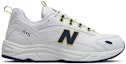 Order New Balance 615 D-Lebar Putih/Biru/Kuning ML615DA