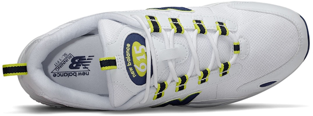 New Balance 615 D-Wide White/Blue/Yellow ML615DA Lookbook New Balance 615 D-Wide White/Blue/Yellow ML615DA