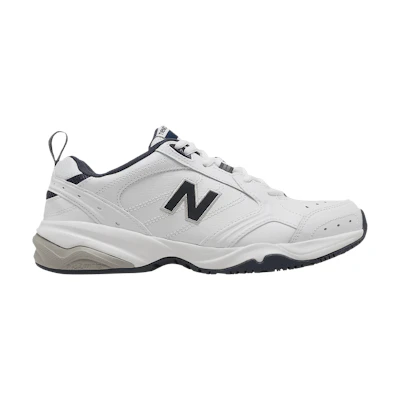 NB 624 4E Wide 'White Navy'