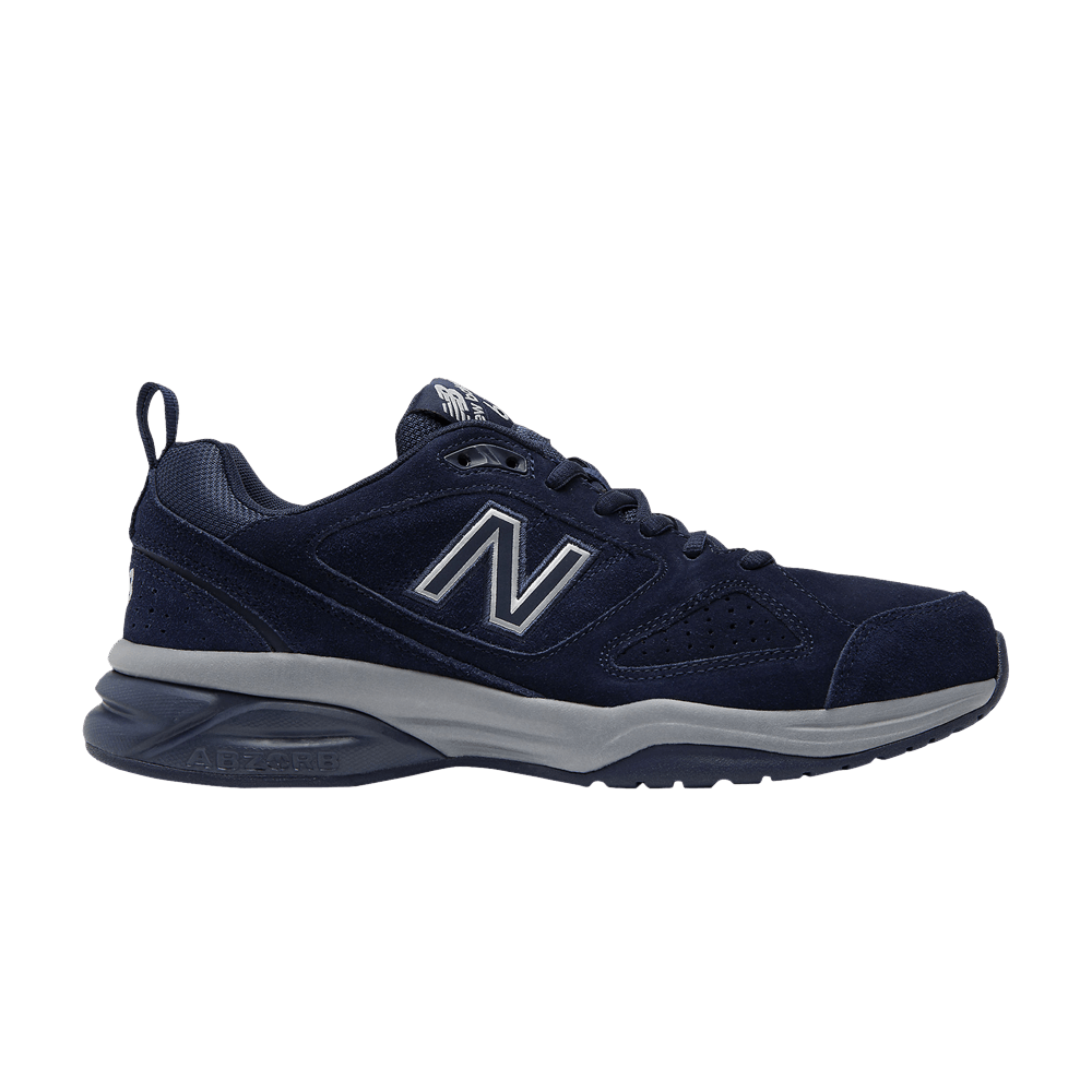 new balance 624 trainers in navy mx624nv4