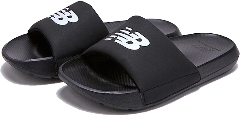 New Balance 6301系列休闲男女黑白韩版拖鞋 '黑白' SD6301GBK Lookbook New Balance 6301系列休闲男女黑白韩版拖鞋 '黑白' SD6301GBK