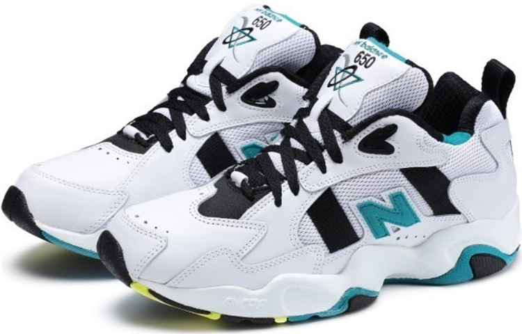 NB 650 Shoes White/Blue 圖 2