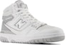 Lookbook 紐巴倫 NB 650 舒適百搭 耐磨 中幫 復古籃球鞋 男款 灰白