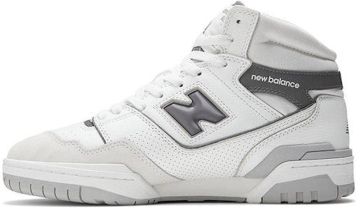 New Balance NB 650 耐磨防滑 中筒 復古籃球鞋 男款 白灰 Buy New Balance NB 650 耐磨防滑 中筒 復古籃球鞋 男款 白灰