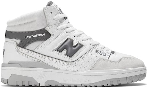 New Balance NB 650 耐磨防滑 中筒 復古籃球鞋 男款 白灰 Order New Balance NB 650 耐磨防滑 中筒 復古籃球鞋 男款 白灰