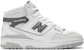New Balance 650 Retro Basketball Mid 'White Grey' BB650RWE