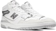 Lookbook New Balance 650 Retro Basketball Mid 'White Grey' BB650RWE